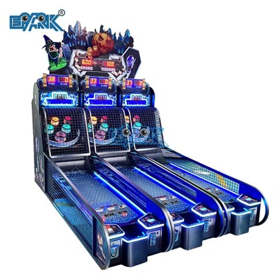 To'pni uloqtiruvchi bouling o'yin mashinasi